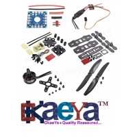 OkaeYa RC250 Frame Kit Combo MX2204 Motor 12A ESC 5030 Propeller Mini CC3D FC